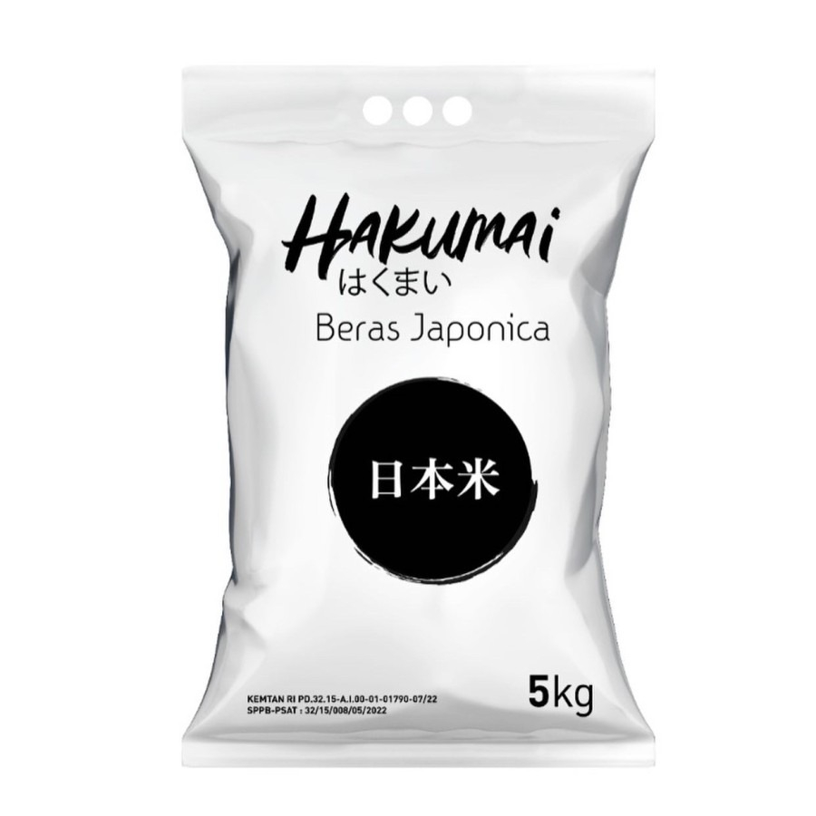 

BERAS HAKUMAI 5 KG JAPONICA RICE / BERAS JEPANG NO 1, BERAS TARABAS, BERAS SUSHI RICE, BERAS BENTO RICE, BERAS ONIGIRI RICE,SETARA KOSHIHIKARI, OKINIRI, IKIRU, HIDEAKI, KIYOSHI, KOKOHO, KOKUHO, SHIROKU, DIATAS SUMO