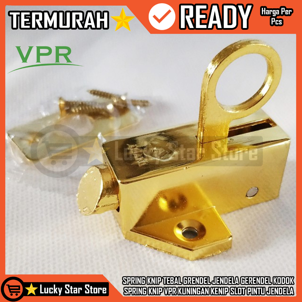 SPRING KNIP TEBAL GRENDEL KODOK KOTAK SLOT JENDELA L SPRING KNIFE L KODOK L KUNCI VPR GRENDEL JENDEL