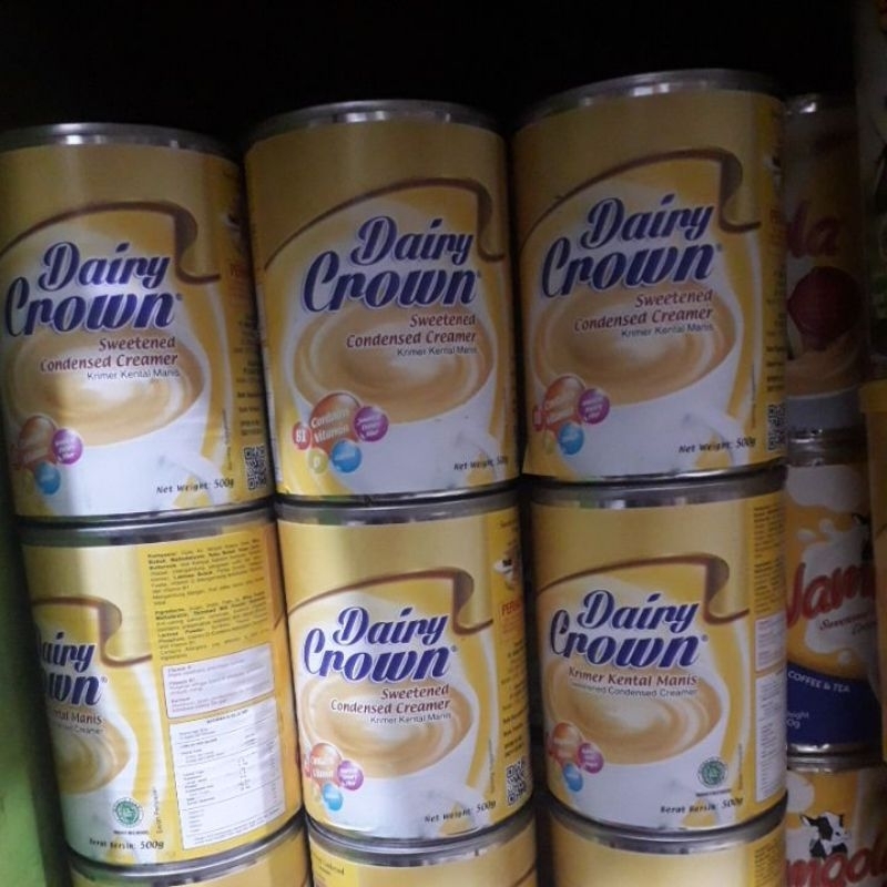 

Susu Creamer Dairy Crown 500g