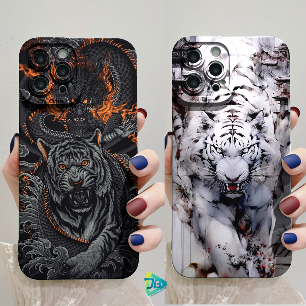 CUSTOM CASE SOFTCASE SILIKON PROCAMERA HARIMAU CUSTOM OPPO A3S A1K A5S A7 A37 NEO 9 A15 A15S A16 F1S A59 A96 A52 A92 A31 A8 A33 A53 A9 A5 2020 JB8995