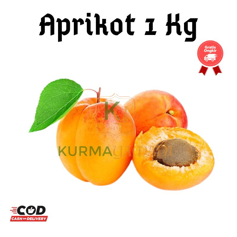 

Aprikot Kering Organik Premium 1 Kg / Organic Dried Apricot Apricots Superfood Natural