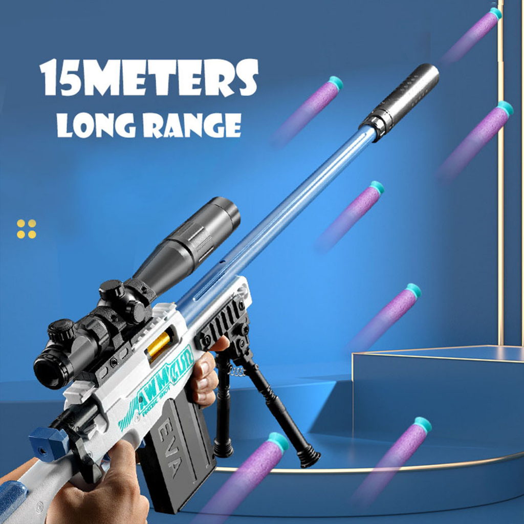 Senjata Mainan Sniper Mainan Gun AWM/702/M24/M416 Air Soft Gun Rentang 15 Juta Mainan Anak Laki Laki Mainan Edukasi