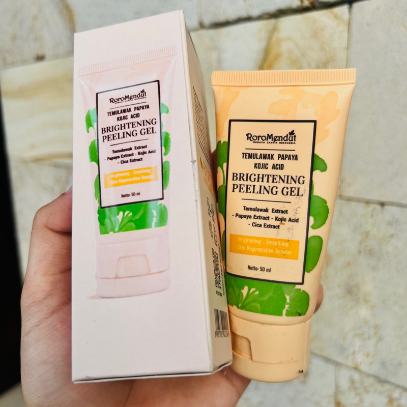 (READY) Roro Mendut Brightening Peeling Gel  | Peeling Daki Peeling Kulit Mati Rontok. Badan Bersih 