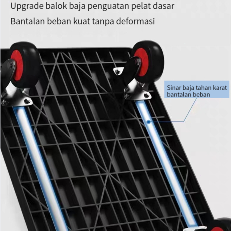 Furnibest  Troli Lipat Trolley Hand Truck Model Troli Barang