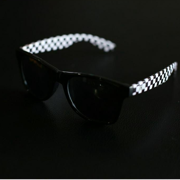 Endarfootwear - Vans Sunglasses Black Checkerboard Black White