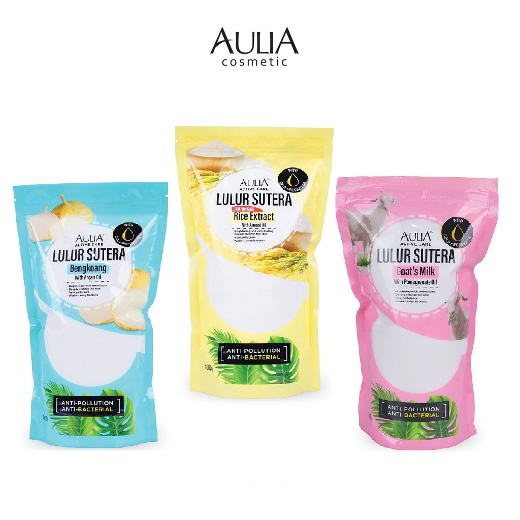 AULIA Active Care Lulur Sutera Pouch - 1000 GR