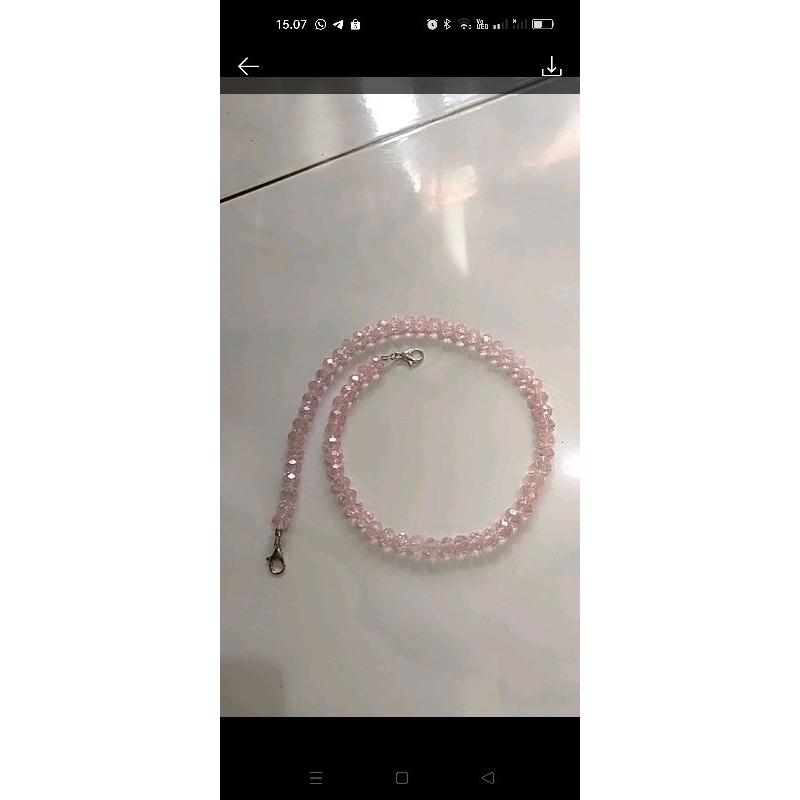 Kalung Wanita Kalung Kristal labu Kalung Kristal Mewah