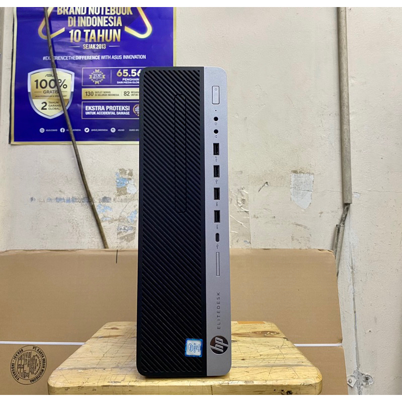 PC HP DESKTOP 800 G5 Intel Core i7-9700 Ram 16GB SSD 256GB MURAH BERGARANSI