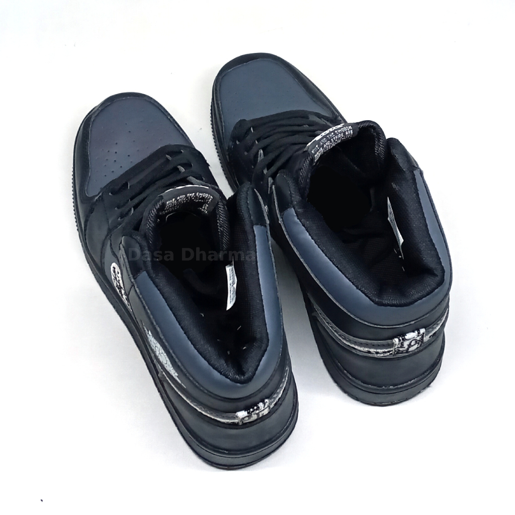 Sepatu Pria High Hitam Import Vietnam