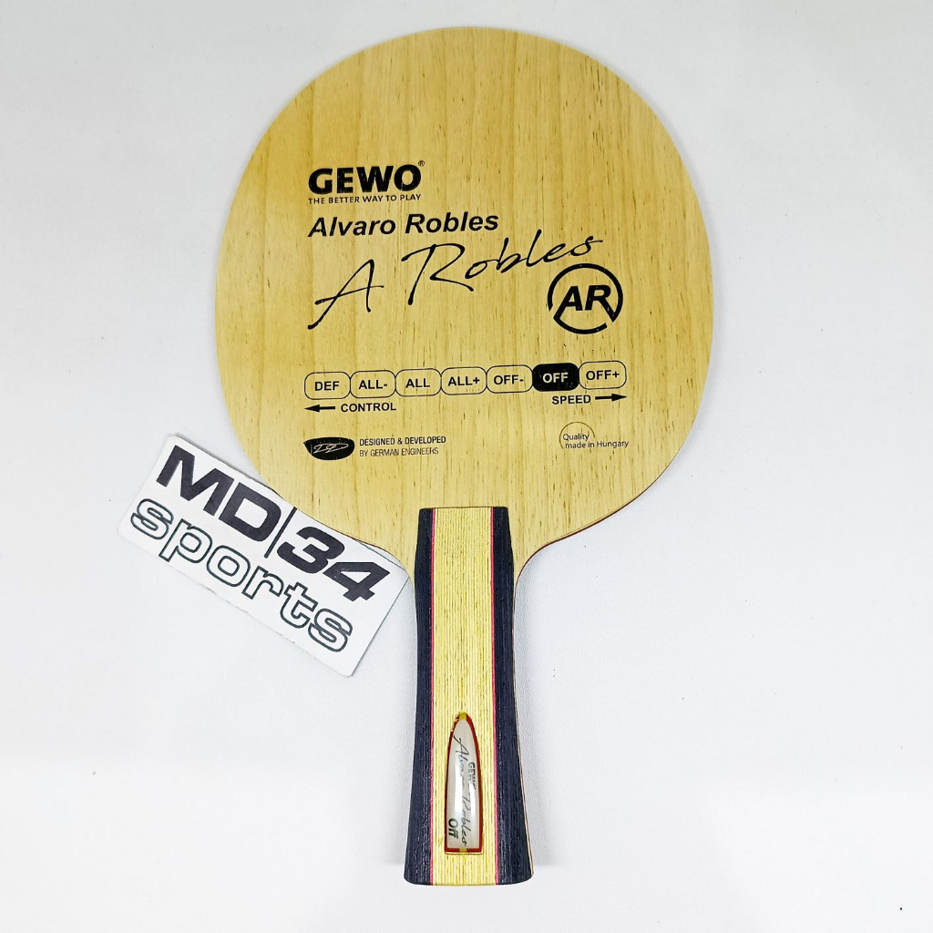 KAYU GEWO ALVARO ROBLES OFF - blade / bet pingpong murah