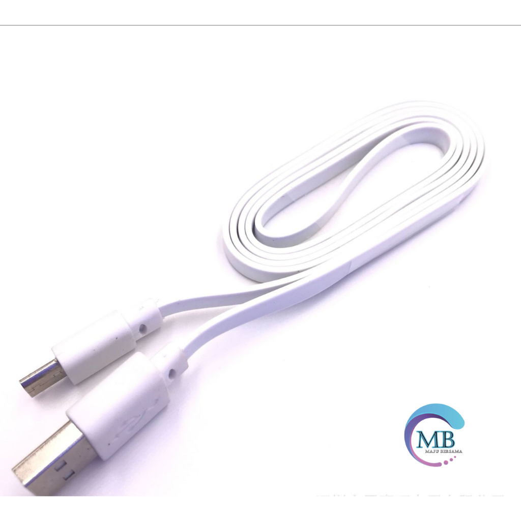 ￼Kabel cable Data macaron pipih gepeng  Micro usb , tipe c usb , iPhone usb 2.4A Warna Lengkap Support Fast Charging 1M DATA CABLE Android &amp; iOS MB8088