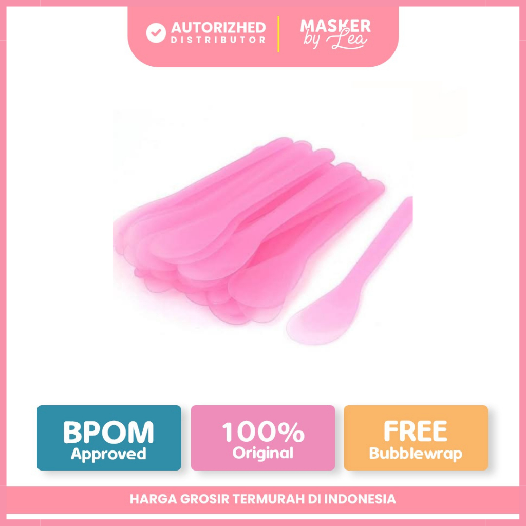 1KG = 300PCS Spatula Masker / Sendok Masker Wajah - Pengaduk Masker Plastik