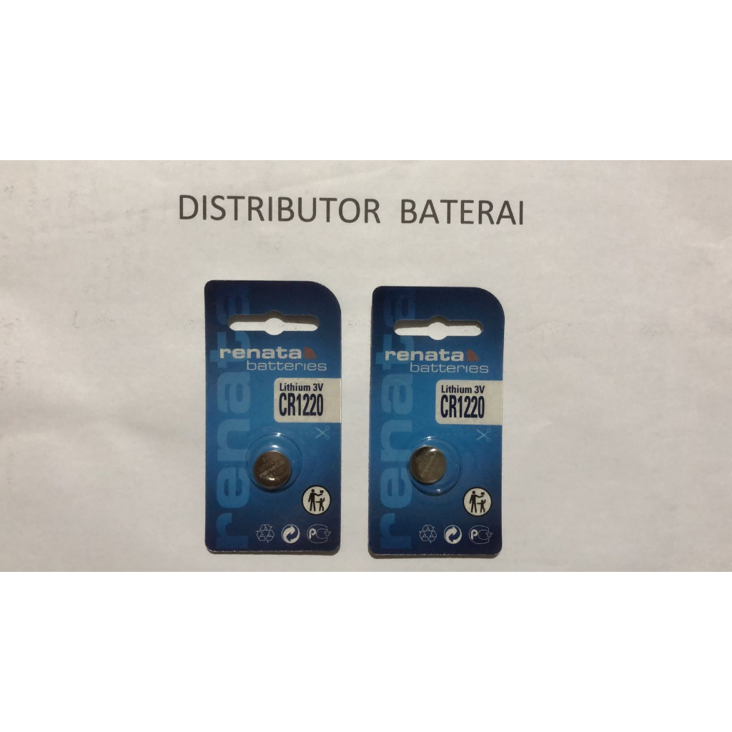 Renata 1220 CR1220 CR 1220 Batre Battery Baterai
