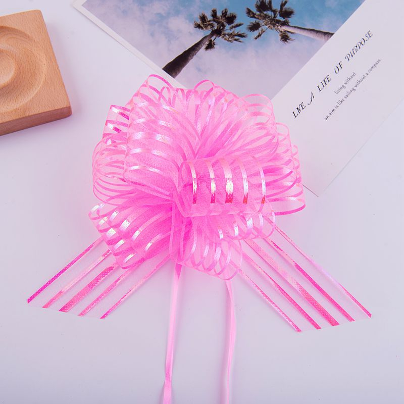 Pita Tarik Pita Dekorasi Pita Kado Pita Bingkisan Pita Parsel Pita Hampers Pita Goodie Bag Motif Salur Glossy Ukuran 50