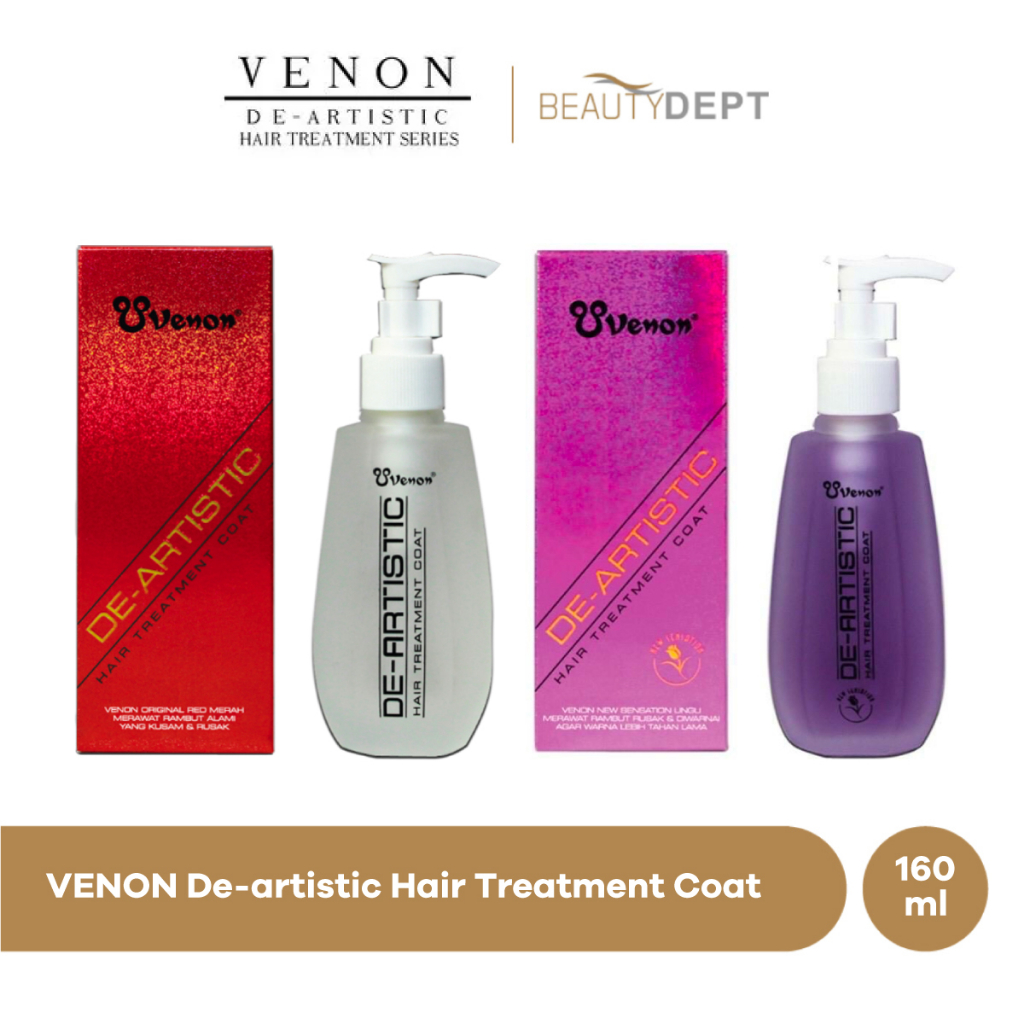 Venon De-Artistic hair treatment - Venon Merah - Venon Ungu