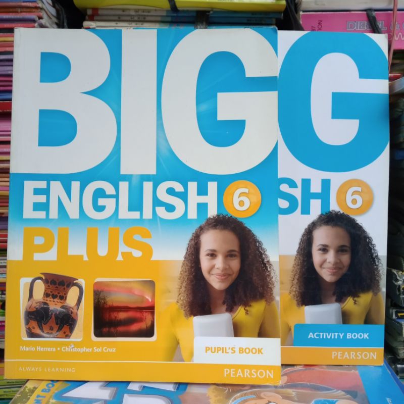 Big English Plus 6 Pupil's Book-Activity Book.100% Original