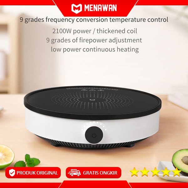 Xiaomi Mijia Induction Cooker Kompor Listrik Elektrik Steamboat Hotpot Smart App Control Original