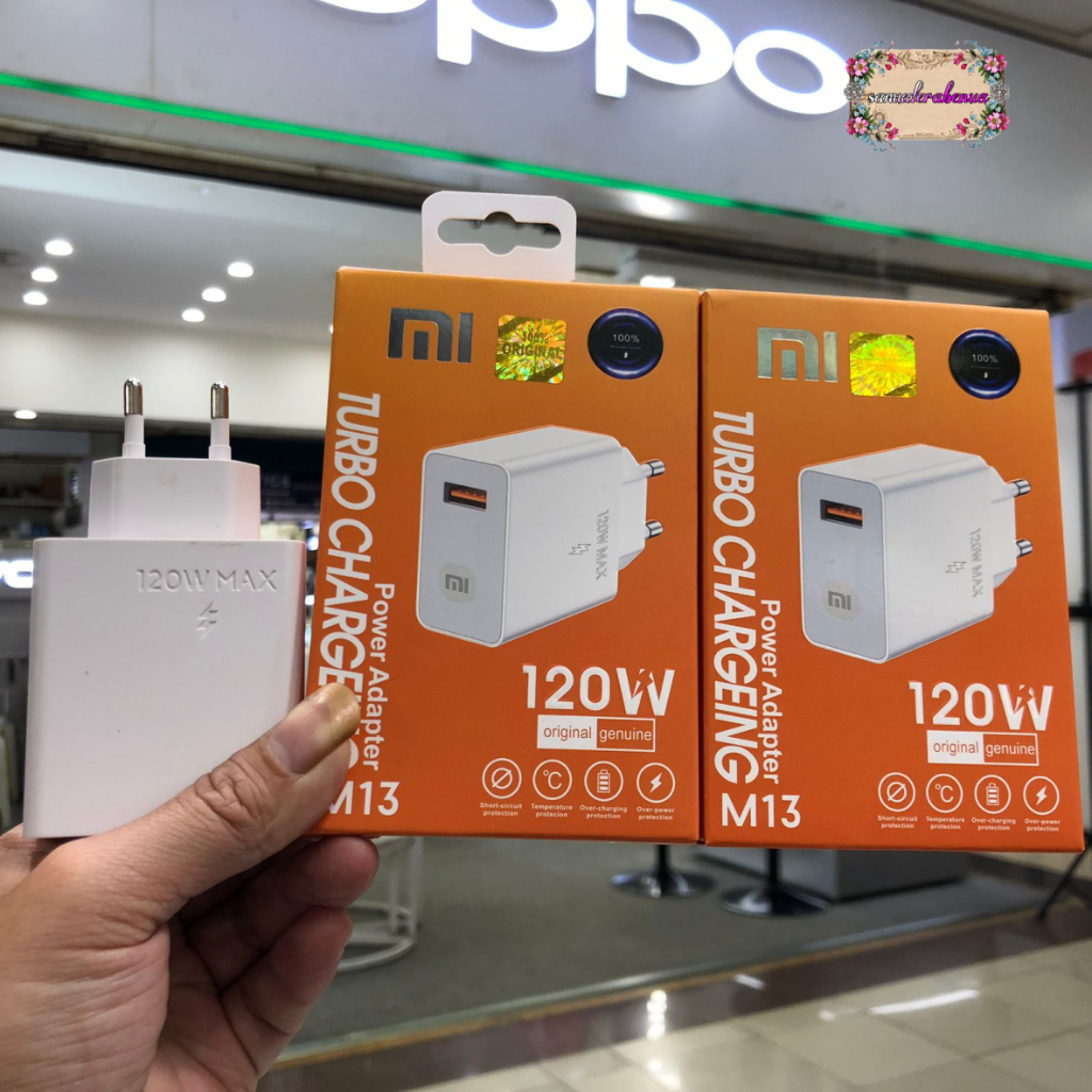 Batok adaptor charger Cashan tc ORIGINAL 100% XIAOMI 120W TURBO CHARGER Redmi note 9 10 11 12 pro 9a 9c 9 10 10a 10c 12c 11 Poco F4 Poco X3 SB5623