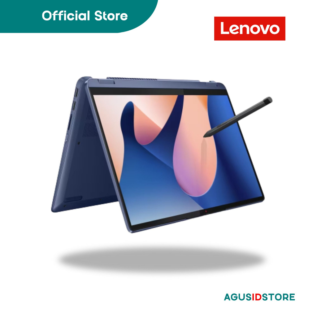 LAPTOP LENOVO IDEAPAD FLEX 5 14ABR8 / RYZEN 7 7730U / RAM 16GB 512GB SSD / 14 INCH IPS TOUCH / WINDOWS 11 OHS - CICILAN 0% 6LID 6MID