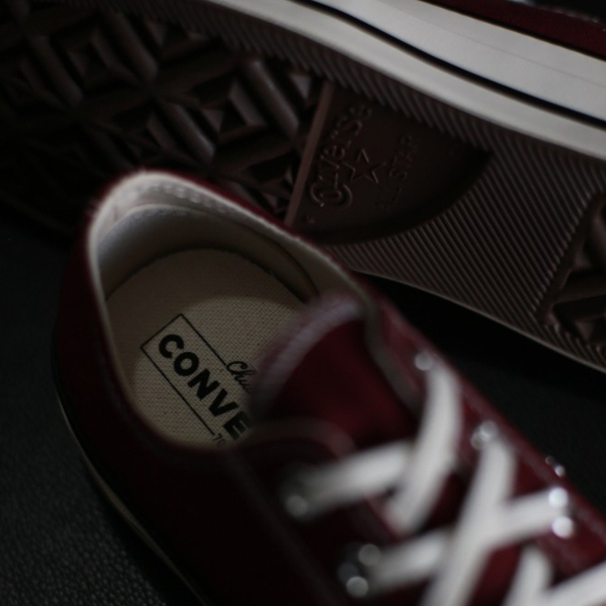 Endarfootwear - Converse 70s Low Ox Dark Beetroot Egret Black