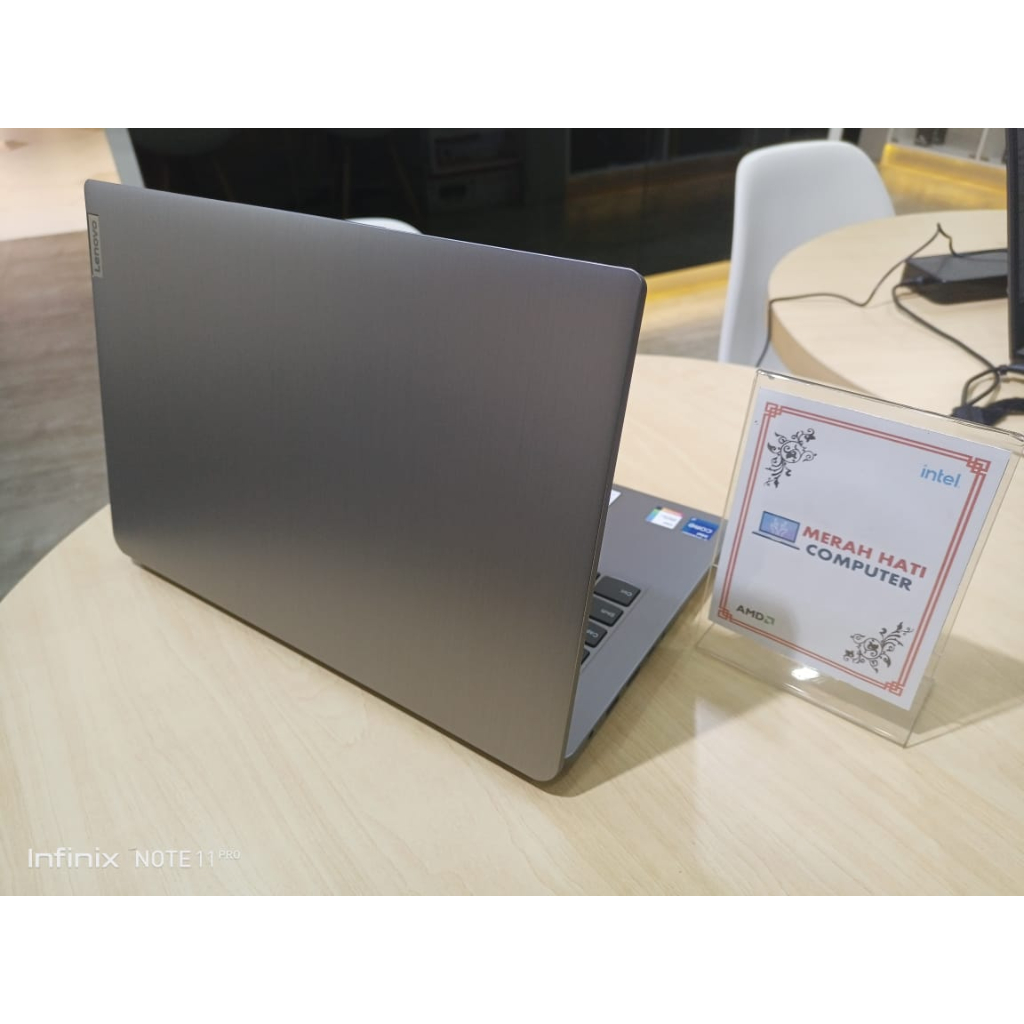 LAPTOP LENOVO IDEAPAD SLIM 3I 14 INTEL I7 1165G7 20GB 1TB IRIS XE 14&quot; FHD FP WIN11HOME ARCTIC GREY ORIGINAL TERMURAH BERKUALITAS