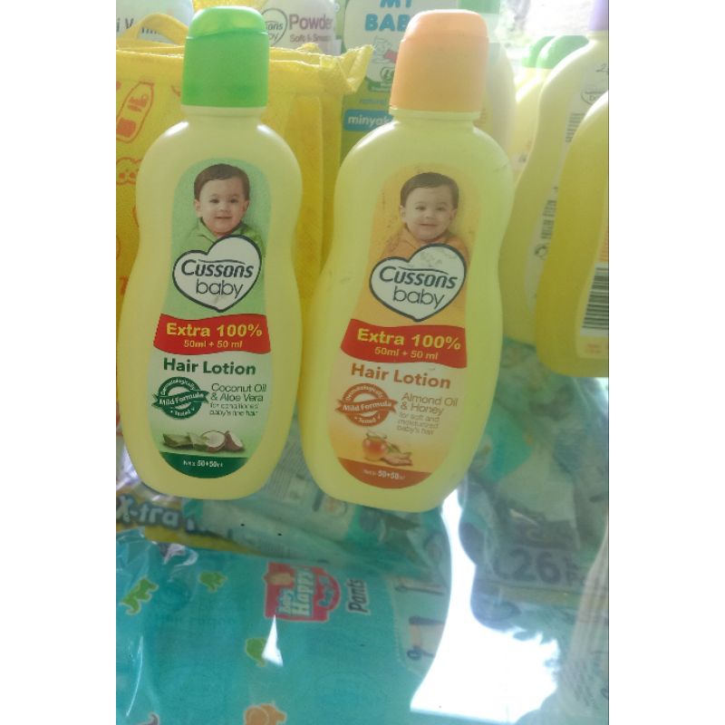 hair lotion cussons almind oil 100ml