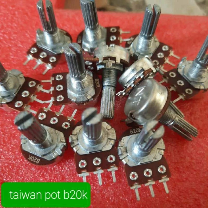 potensio 10k, 20k original as panjang