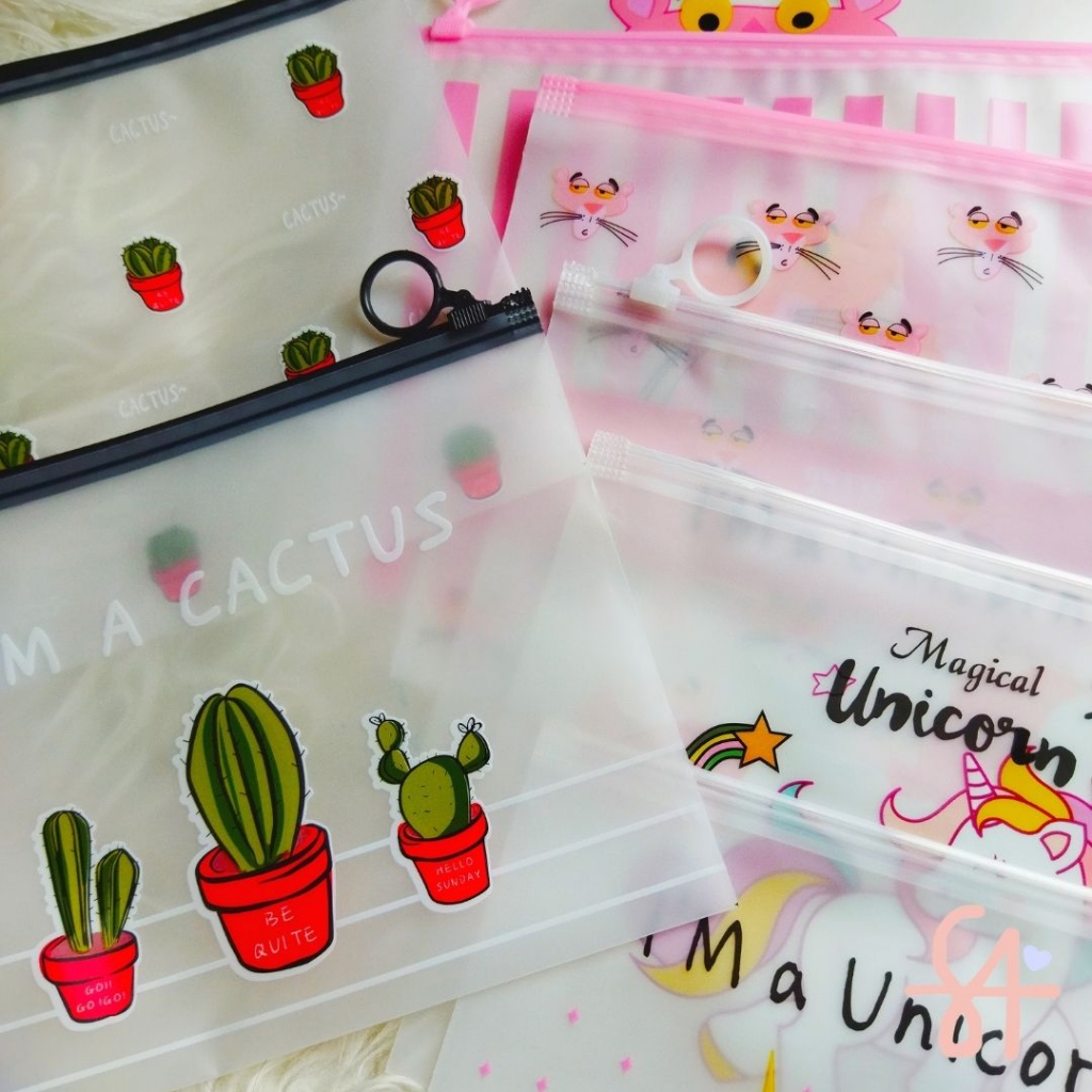 

Pouch Ziplock Multifungsi | Pouch Makeup | Pouch Kosmetik | Pouch Alat Tulis | Tempat Pensil | Tempat Makeup