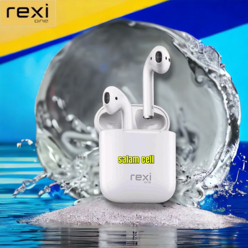 Headset Bluetooth REXI WA01 TWS Original Garansi Resmi