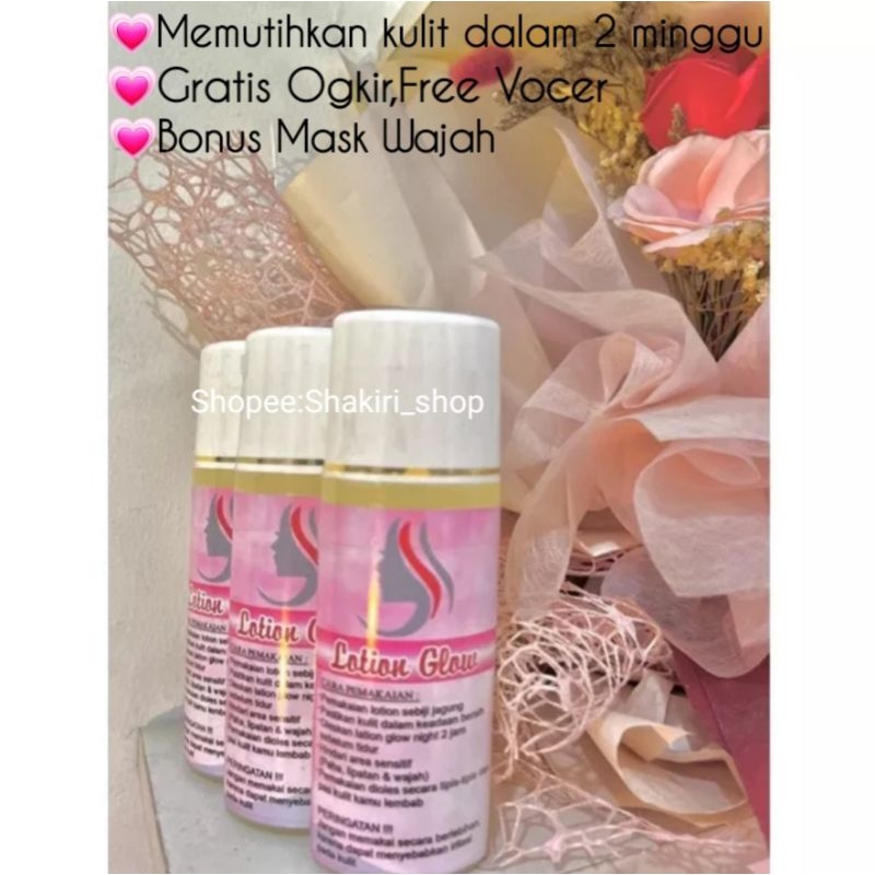 LOTION  GLOW Afriamardiana | HB Pemutih Badan dalam 7 hari