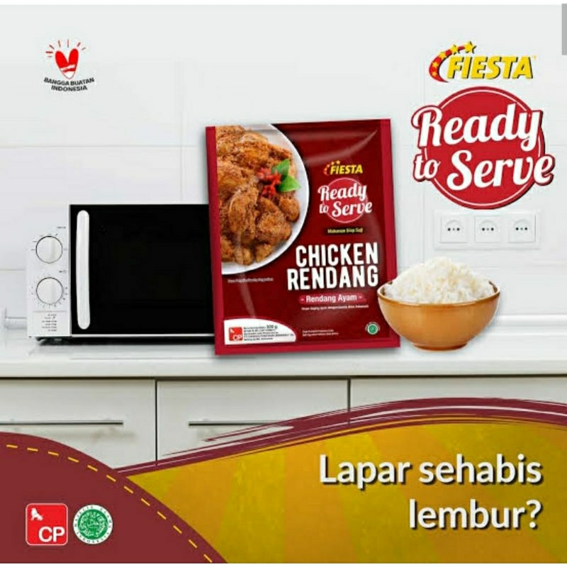 Fiesta Chicken Rendang ready to serve 300gr