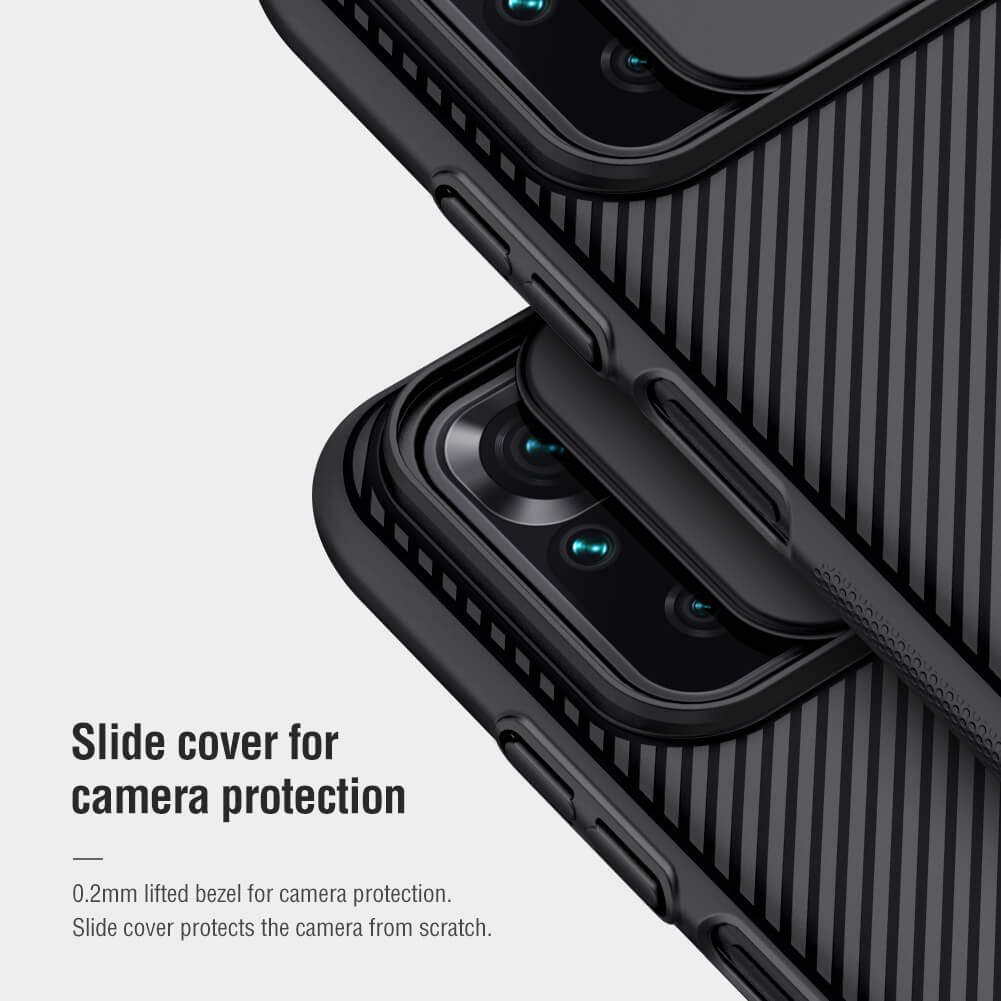 NILLKIN Xiaomi Redmi Note 10 4G Camshield Hard Case