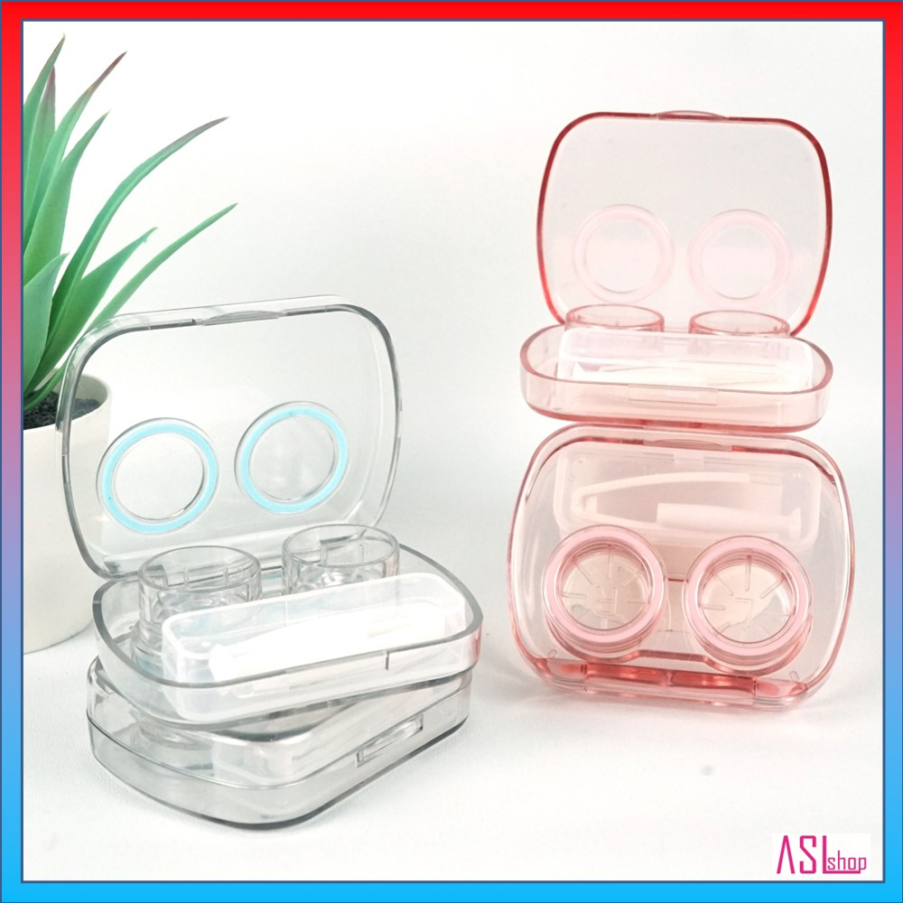 TEMPAT SOFTLENS MINI TRANSPARAN WARNA