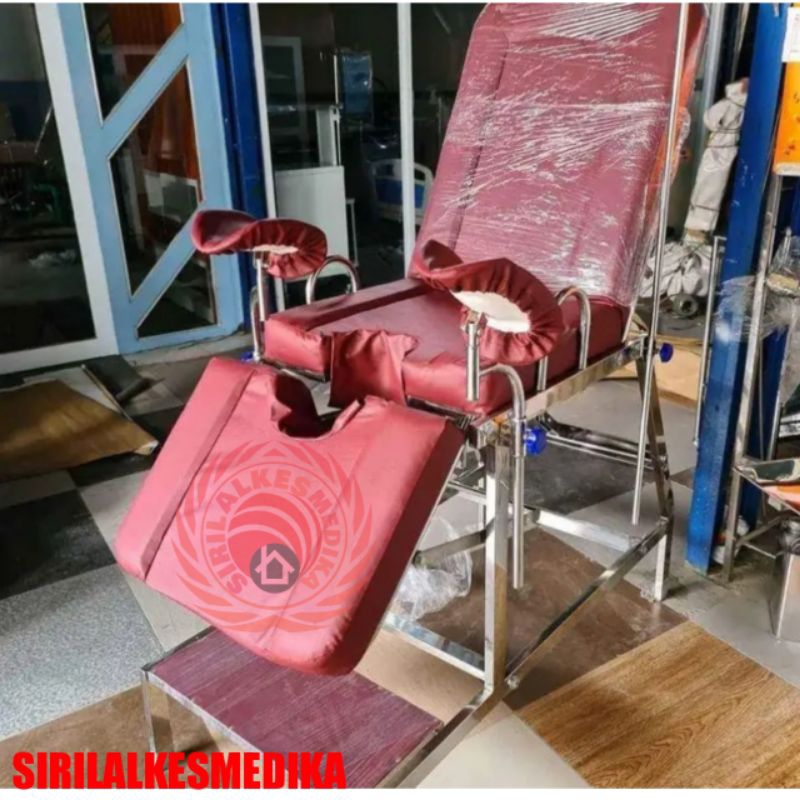 Kursi obgyn stainless/Kursi obgyn/Bed obgyn