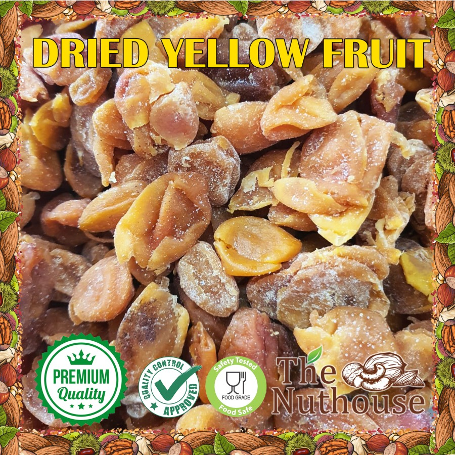 100gr Dried Yellow Fruit / Buah Wampee / Wampi Fruit [Premium]