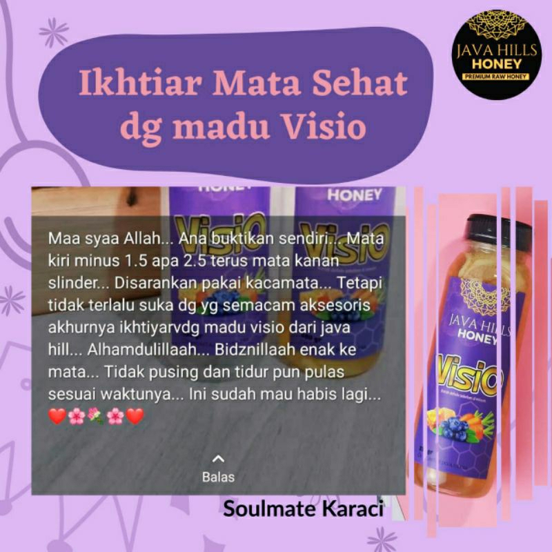 

MADU VISIO JAVAHILLS HONEY