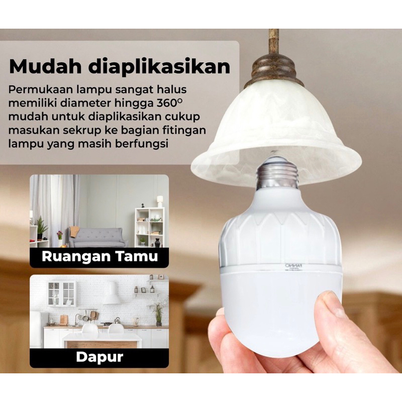 Fanno Lampu Capsule LED 10watt 15watt 20watt 30watt Putih Fanno Lampu Bohlam LED Murah