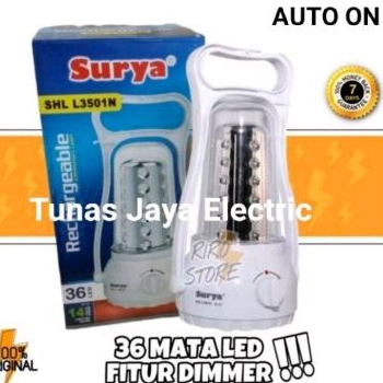 Lampu Emergency Lentera SHL-L3501N SURYA (AUTO ON)