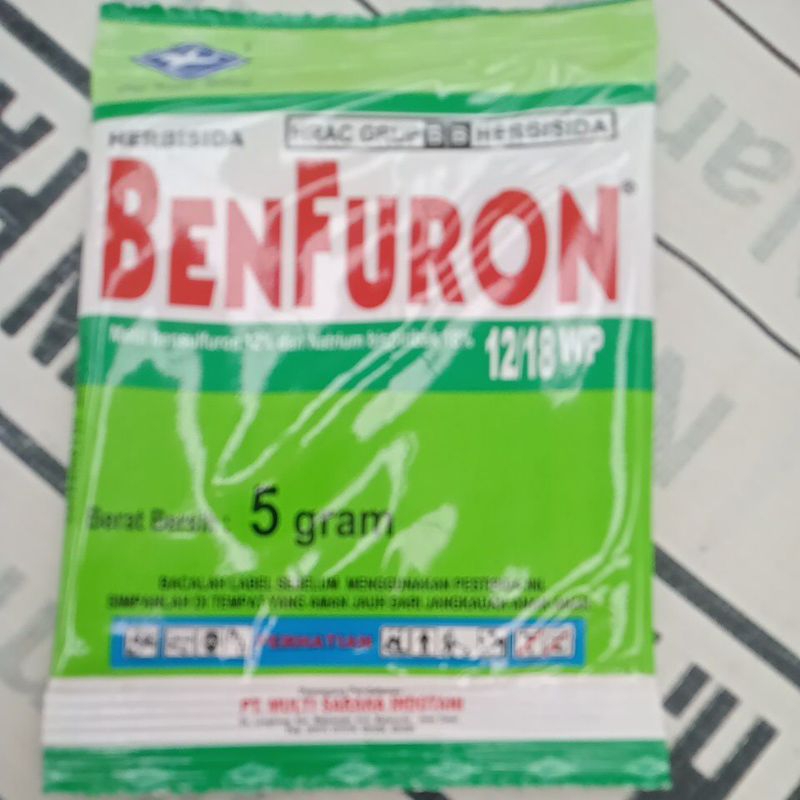 Herbisida Benfuron 12/18 wp