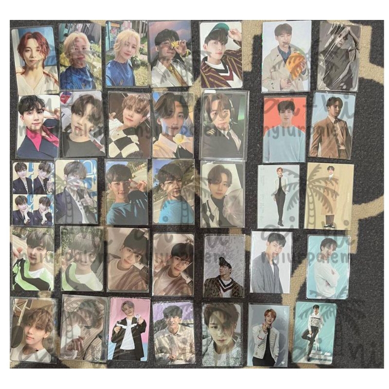 Ready Photocard Jeonghan and Mingyu POB Tokyo HMV Hitorijanai Henggarae Set POB YZY PILOT Trading Ca