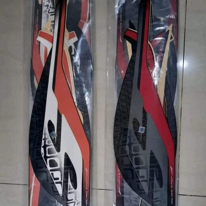 Striping scoopy 2019 hitam sporty