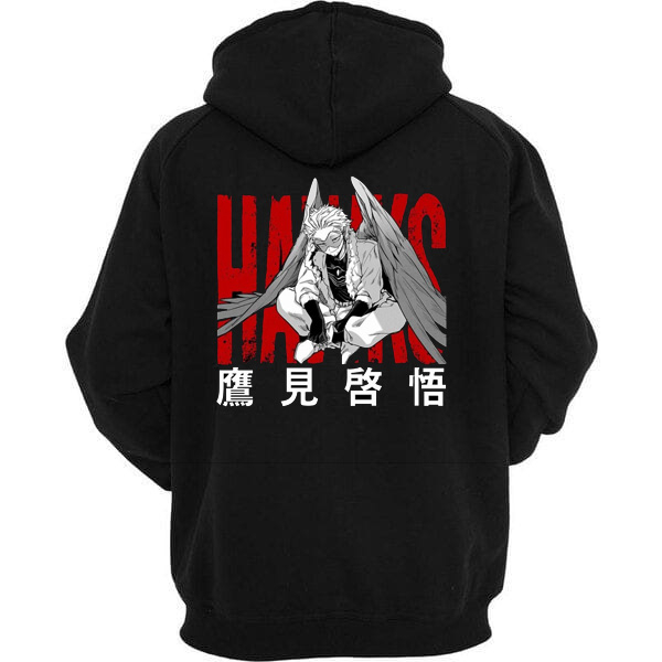 Hoodie Jumper Anime Boku No Hero Academia Hawks