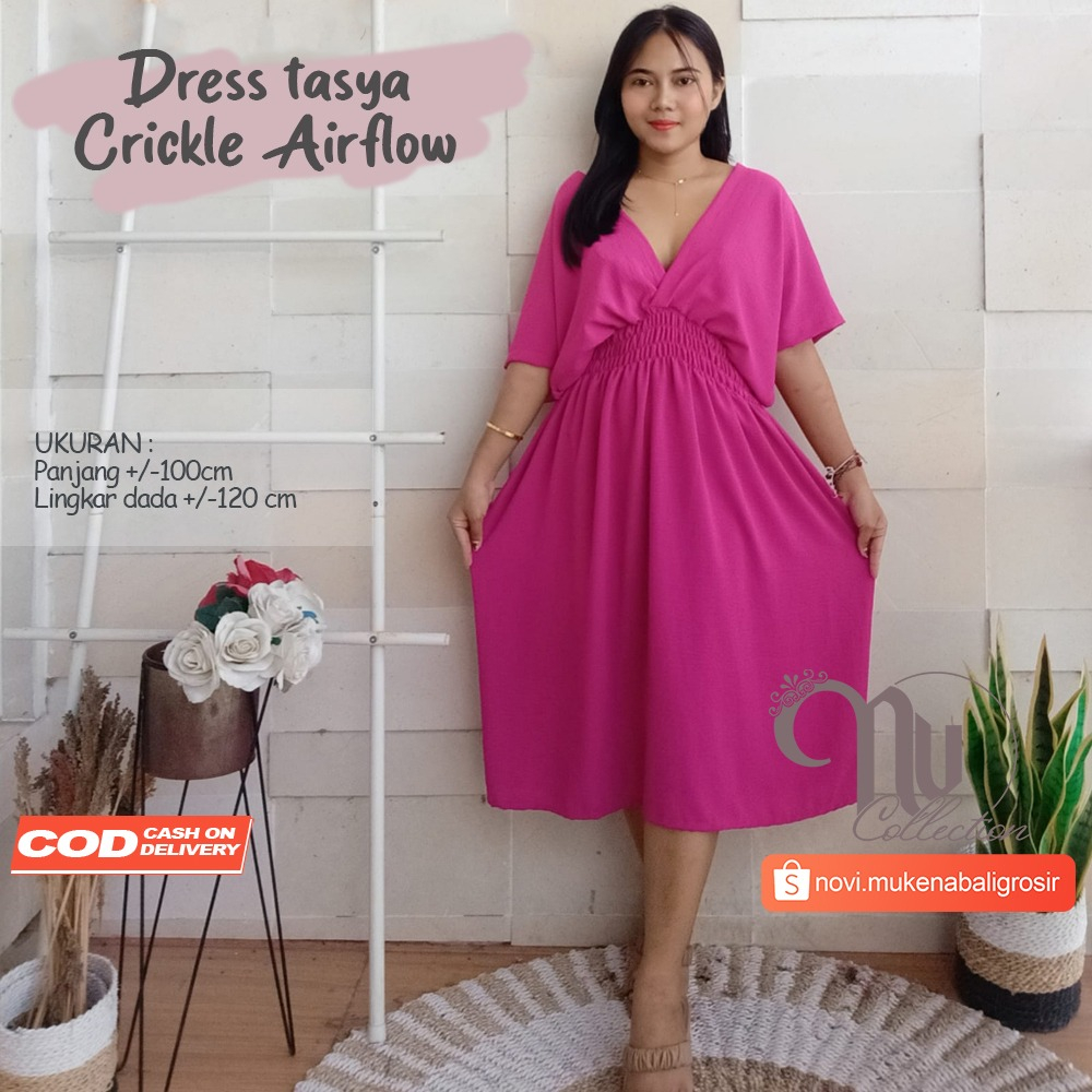 DRESS TASYA CRINKLE AIR FLOW