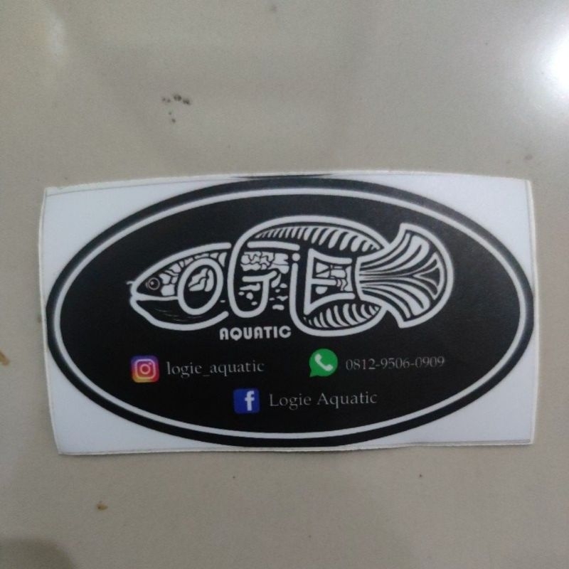 stiker limbata slayer 6-7 cm