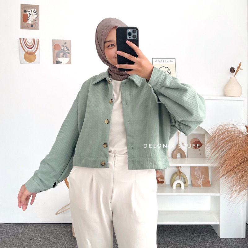 DELONIX | FRESYA CROP JACKET