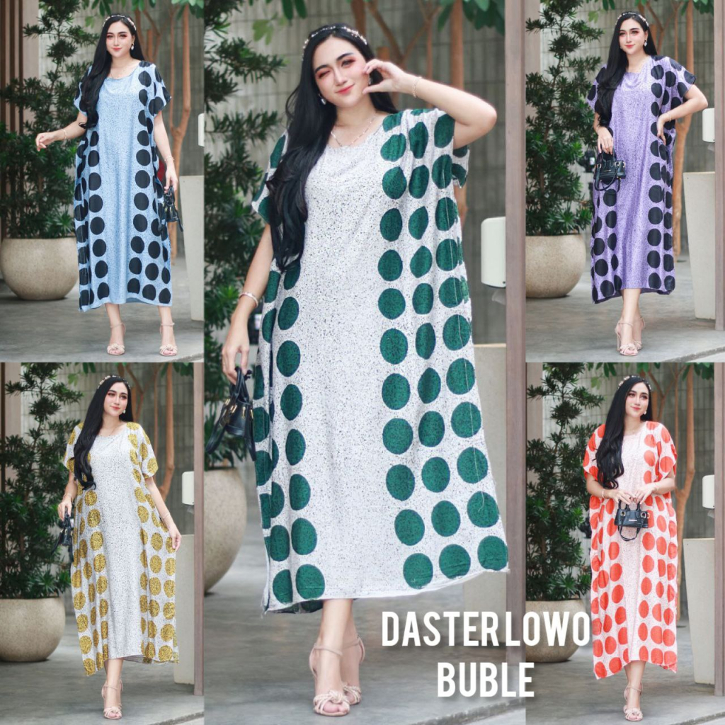 Daster Super Jumbo LD 130 Home Dress Print Lowo Kalong Kelelawar Real Pick Rayon Santung Adem