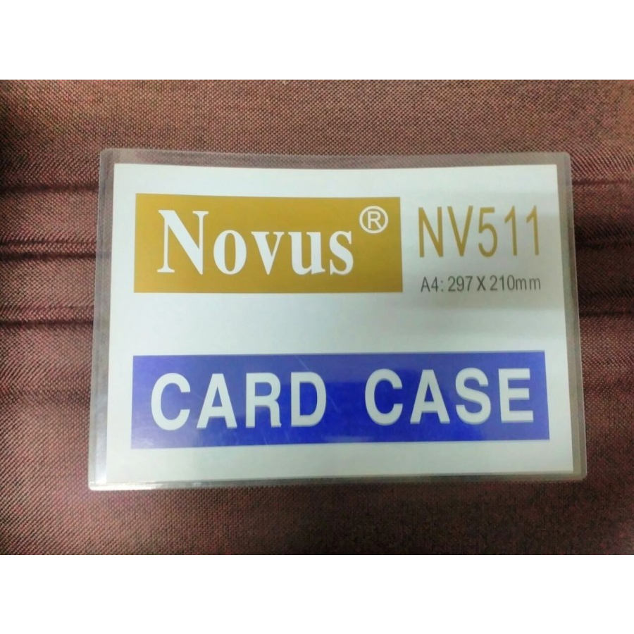 

Card case tebal A4 merk NOVUS