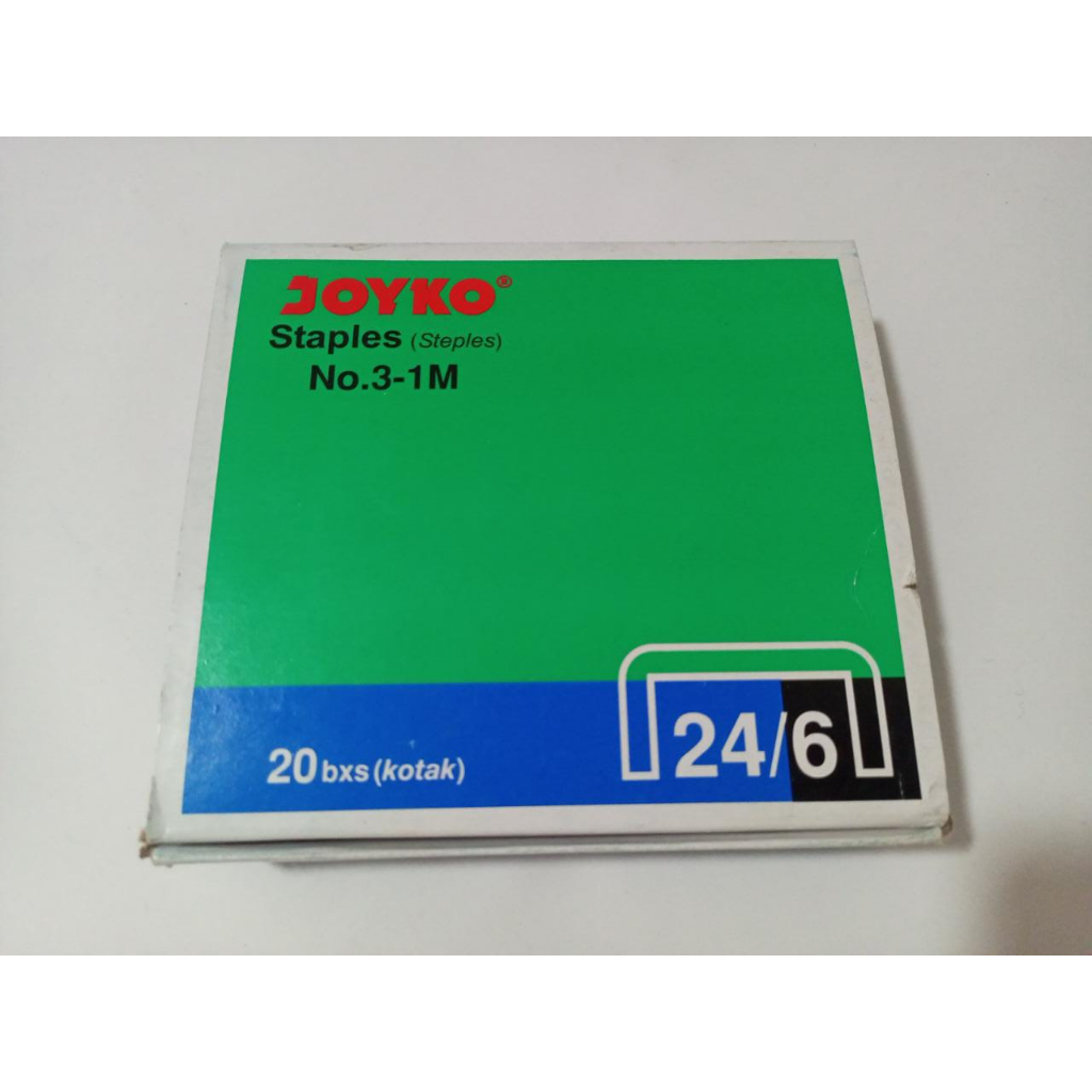 

Isi Staples Besar No 3 merk Joyko ( isi 16 box kecil )