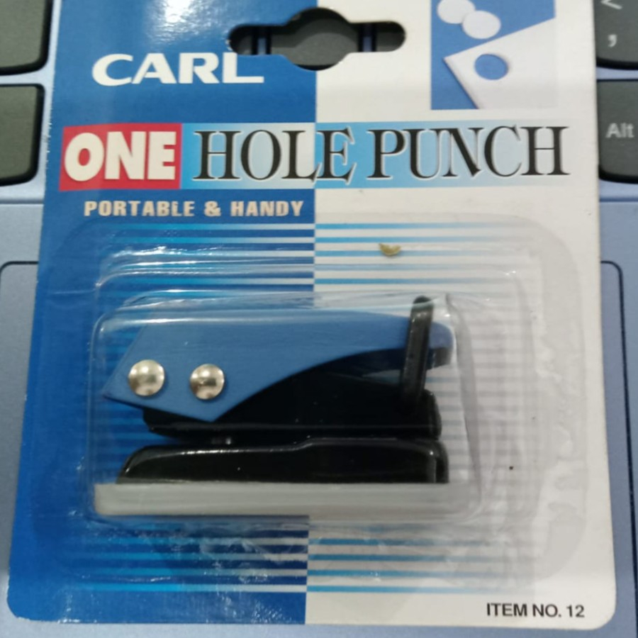 

PEMBOLONG KERTAS CARL ONE HOLE PUNCH NO. 12 - Ungu