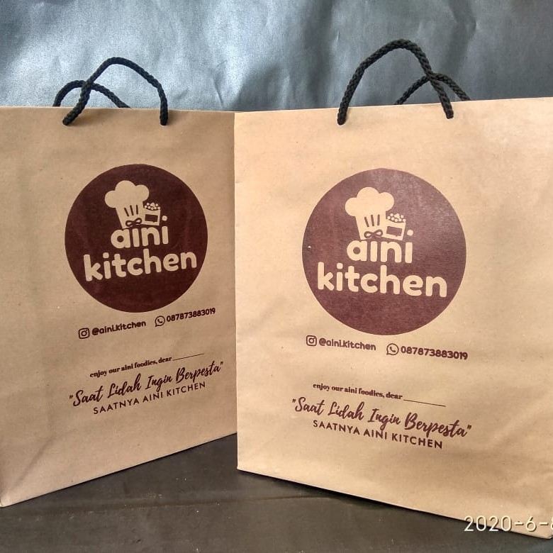 

CUSTOM PAPERBAG TAS KERTAS 30X10X40CM